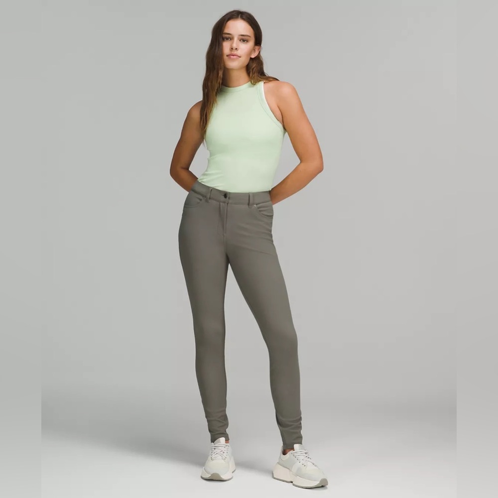 Lululemon City Sleek Slim-Fit 5 Pocket High-Rise Pant